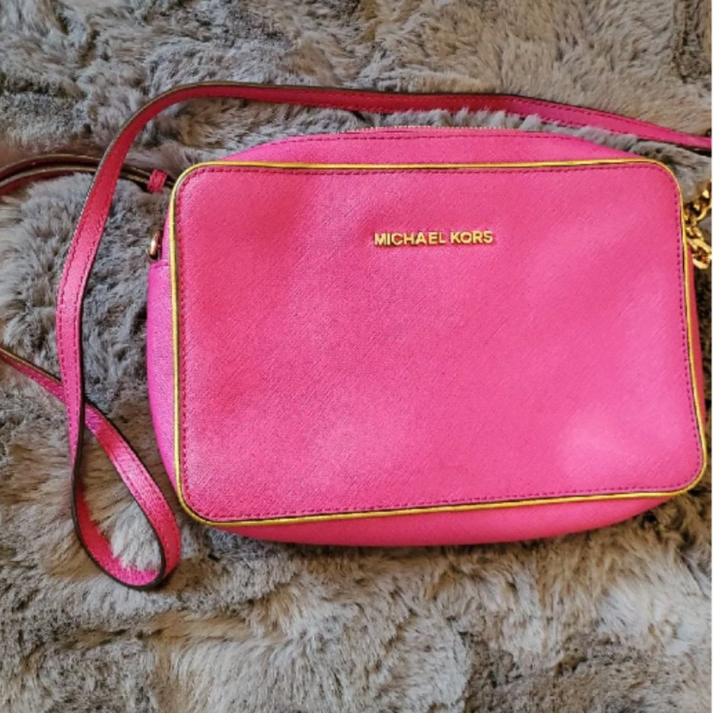Michael Kors jet set crossbody bags